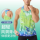 超轻风洞竞速背心男马拉松运动T恤工字无痕专业轻薄速干跑步背心