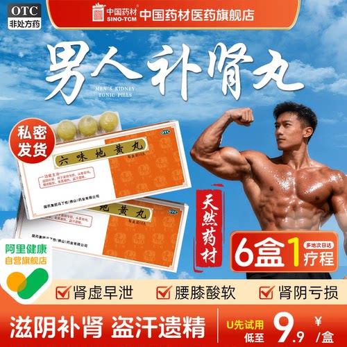 【冯了性】六味地黄丸9g*10丸/盒