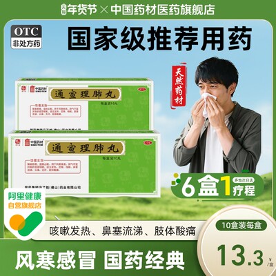 【佛山】通宣理肺丸6g*10丸/盒