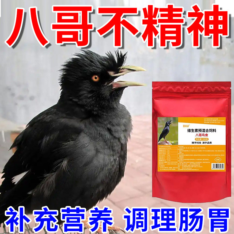 八哥专用鸟粮补充营养调理肠胃