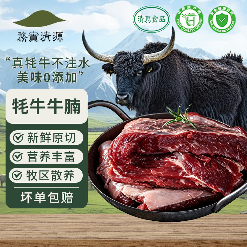 务实清源牛腩新鲜原切整块牦牛肉