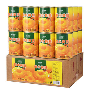 砀山特产糖水黄桃罐头正品整箱