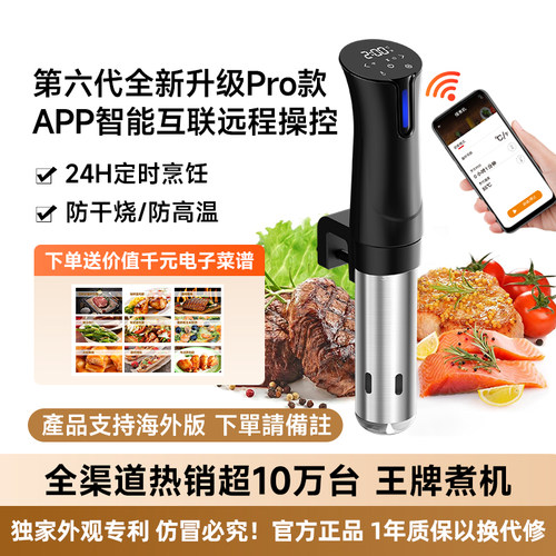 海外出口热销低温慢煮机恒温料理