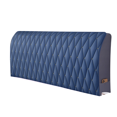 萬能加厚科技布床头罩软包床头套罩床头靠背套通用简约防尘保护罩