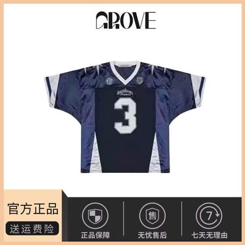 【现货】韩国小众Lartigent撞色拼接网眼宽松3号数字球衣短袖T恤