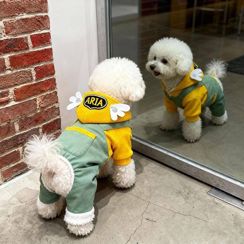 狗狗衣服秋冬款加厚保暖四脚衣宠物小型犬泰迪比熊博美防寒带帽衣,宠物/宠物食品及用品,狗宠物服装/雨衣,淘宝优惠券,粉丝福利购,淘宝优惠卷