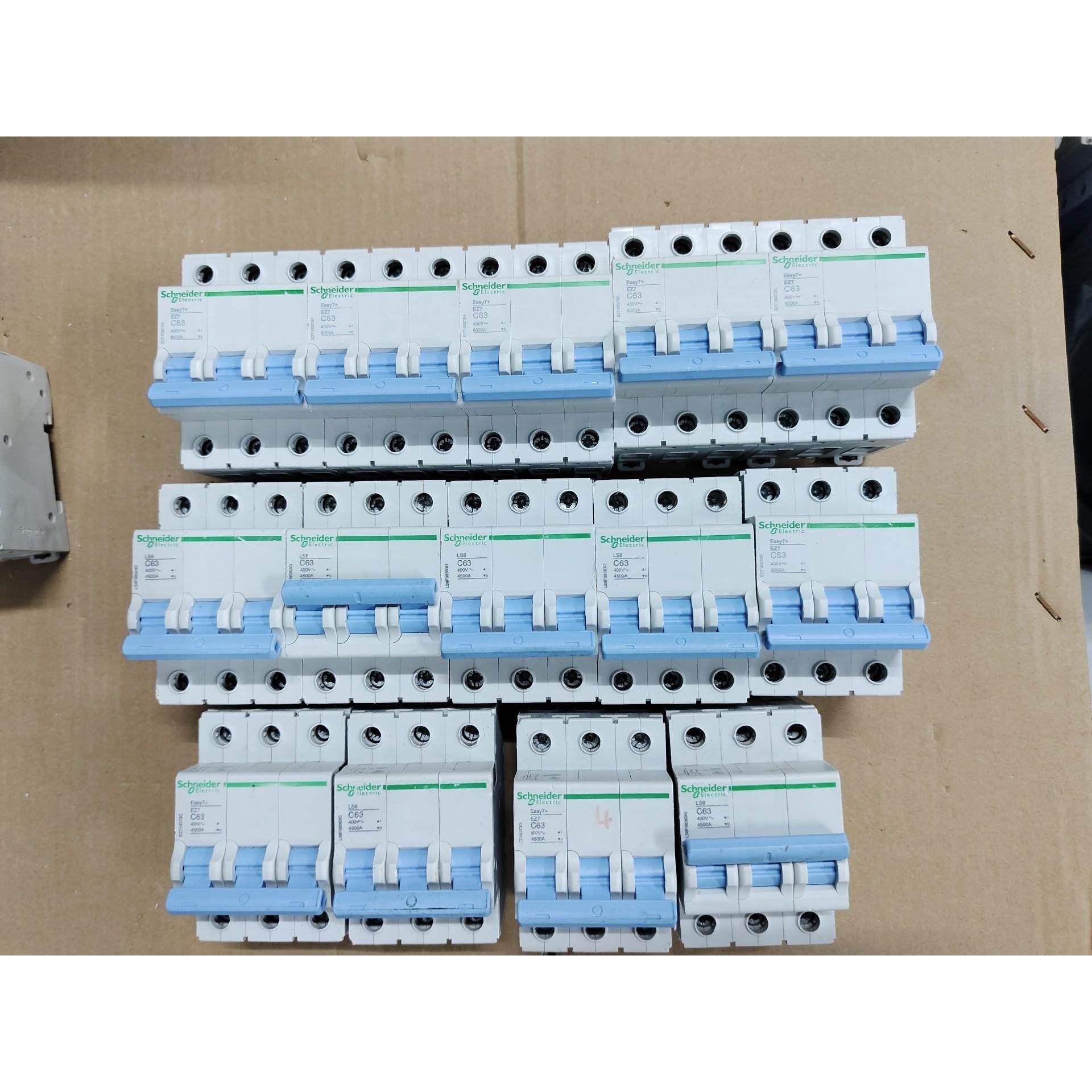 议价施耐德Ez7/Ls8 3p空开断路器家用16安-63安