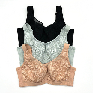 体态美文胸T605B2软钢圈全罩杯女大胸显小防下垂收副乳调整型文胸