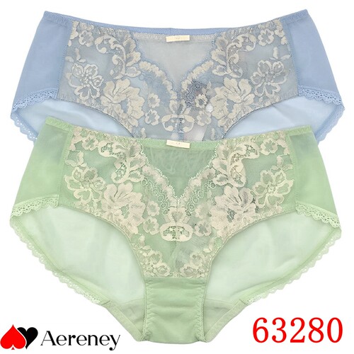 AERENEY爱亦心伊女性感蕾丝平角裤63280 配81280 82280 84280文胸