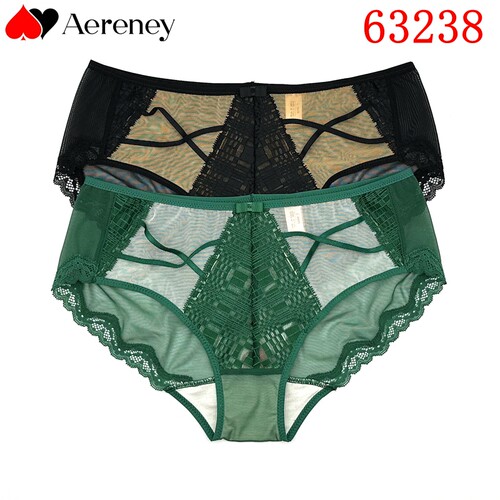 AERENEY爱亦心伊女性感蕾丝平角裤63238 配81238 82238 84238文胸