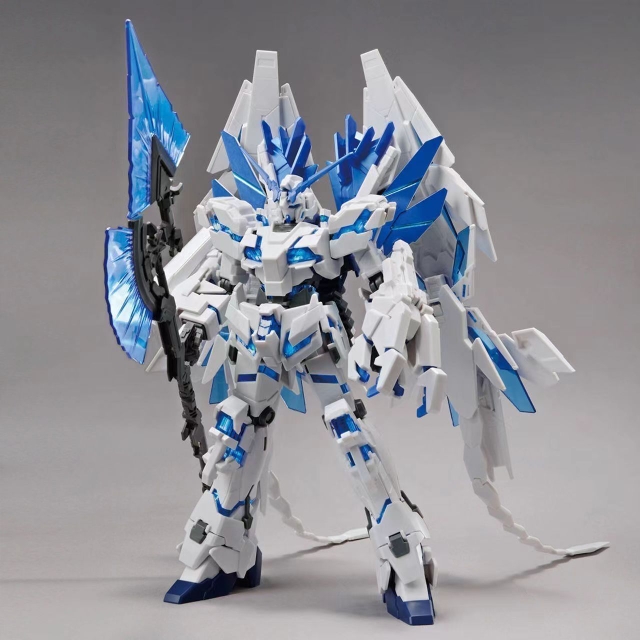 现货包邮新品HG模型完美独角兽全新精修雪铁龙1/144拼装高达手办