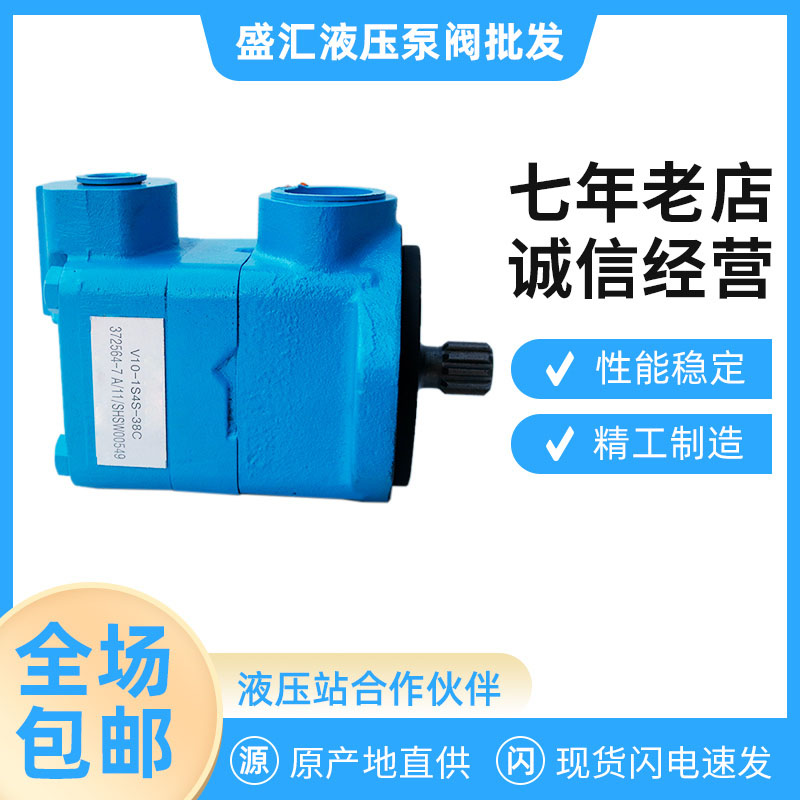 全新液压定量泵V10-1P1P/1P2P/1P3P/1P4P/1P6P-38D-20高压叶包邮