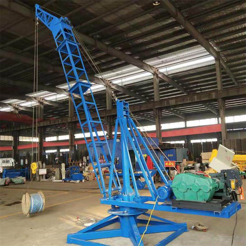 液压移动吊 装车卸货 港口 码头 车间用 220v小型吊机 高空起重机