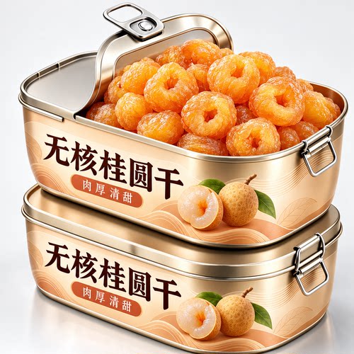 无核龙眼肉桂圆肉官方旗舰店正宗特级莆田桂圆小零食新货泡茶泡水