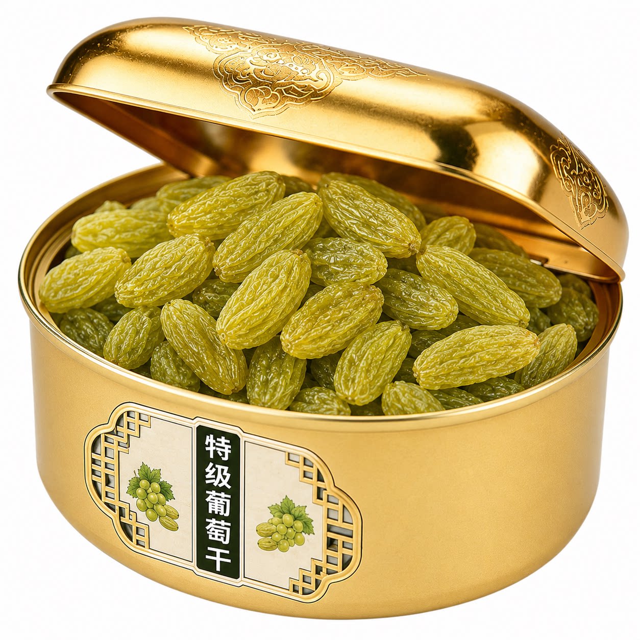 葡萄干新疆特级超大官方旗舰店开袋即食蜜饯果干零食绿宝石超大粒