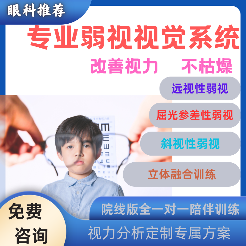 弱视训练软件手机电脑平儿童视力远视斜视刺激精细立体融合正版医
