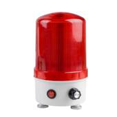 带开关旋转警示灯闪烁灯led声光报警器220V24V警示灯声音可调节