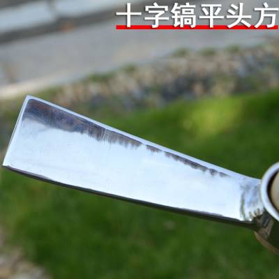 户外不锈钢小洋镐  挖树根羊镐锄头小镐头便携冰镐十字镐纯钢农具