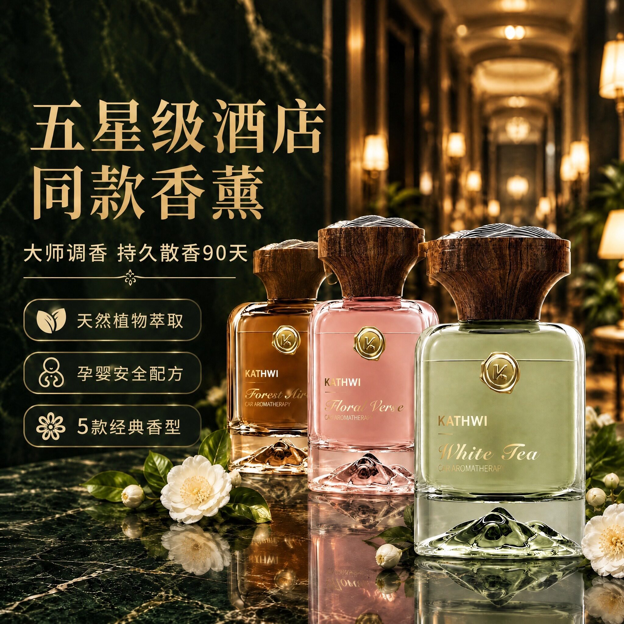 科净威观山车载香水2026新款汽车