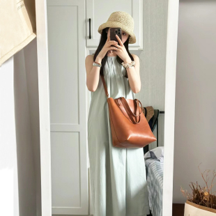 美国现货Madewell  tote中号托特包女包牛皮单肩包斜跨手提包