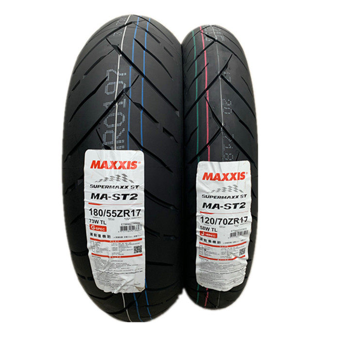 贝纳利QJMOTOR追 赛600原装配套前后120 70 180/55ZR17半热熔轮胎