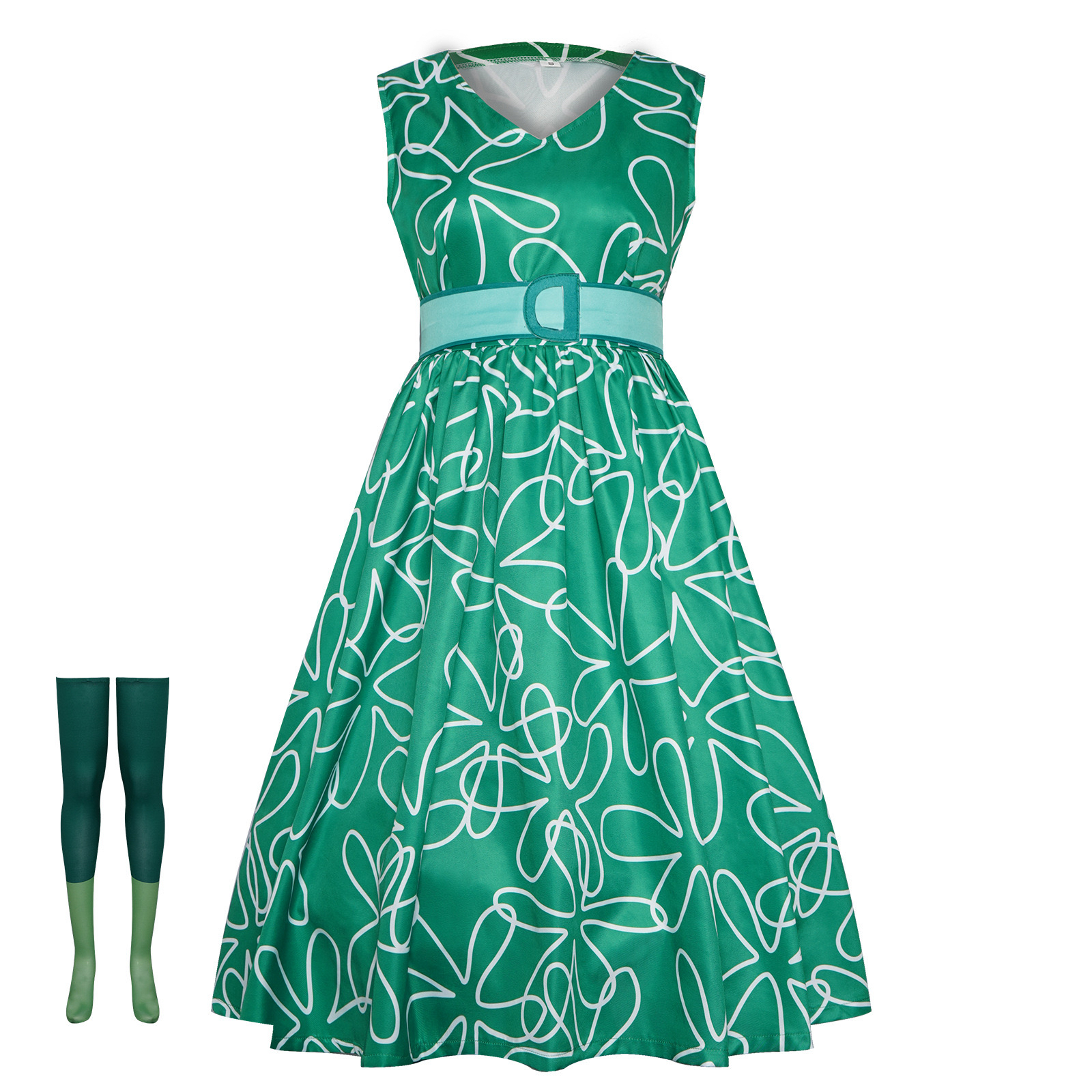 头脑特工队2 乐乐厌厌cos服快乐情绪头脑特工万圣节cosplay表演服