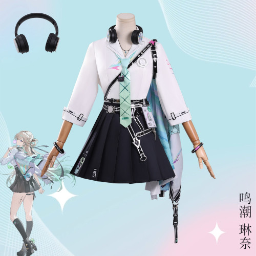鸣潮cos服星炬学院校服琳奈水手服cosplay二次元女款动漫服装全套