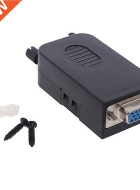 New 1PC D-SUB DB15 VGA Female / Male  Rows 15 Pin Plug Brea