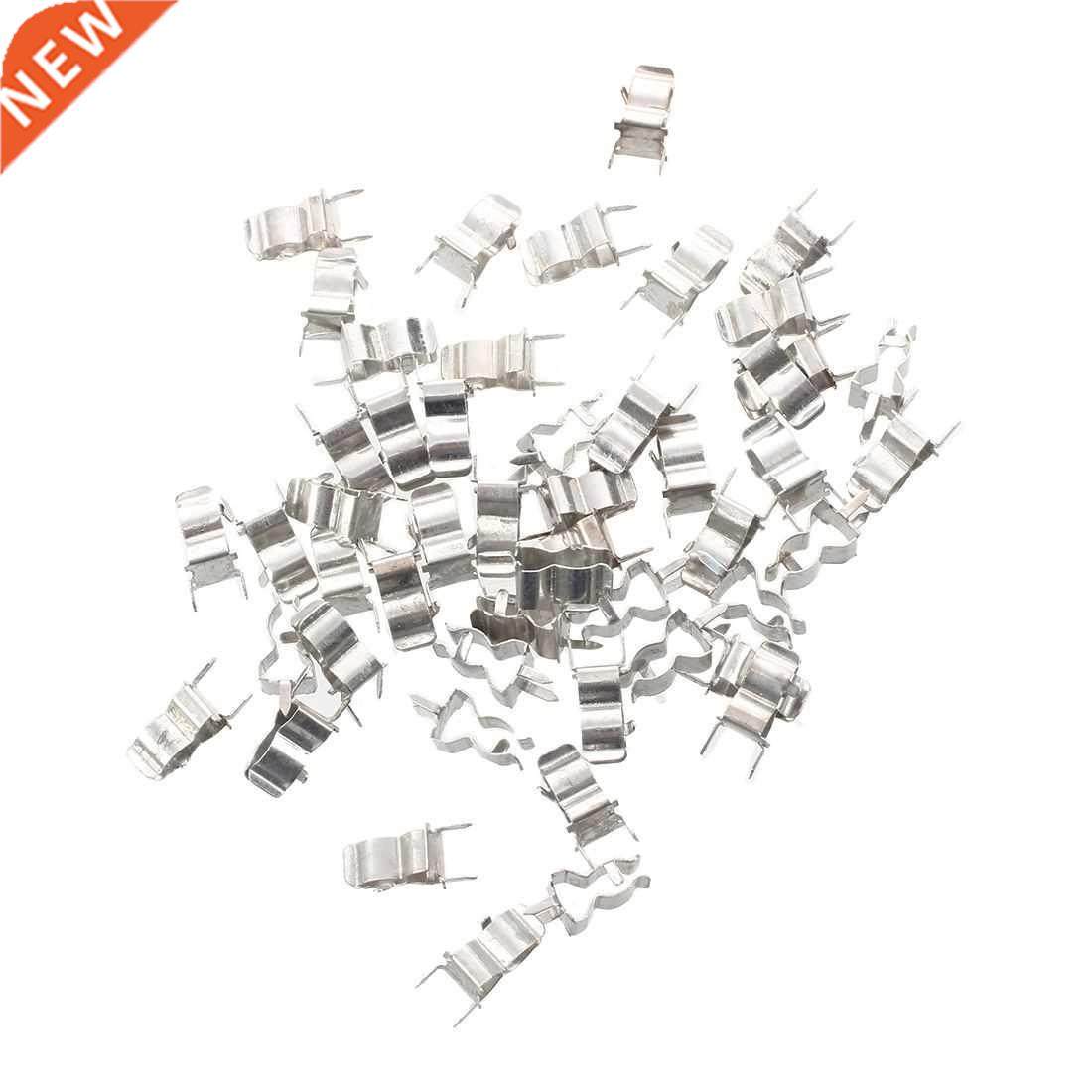 50 Pcs Plug In Clip Cfor 5 x 20mm Fuse Tube