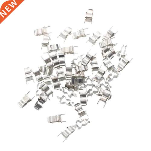 50 Pcs Plug In Clip Cfor 5 x 20mm Fuse Tube