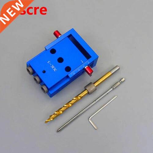 Pocket Hole Jig Kit System For Wood Working Joinery + Step