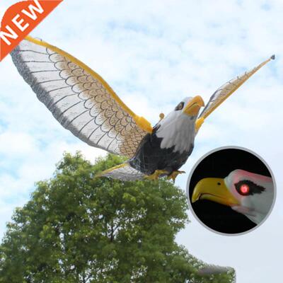 Luminous Bird With Music Repellent Electric Hanging Eagle Fl