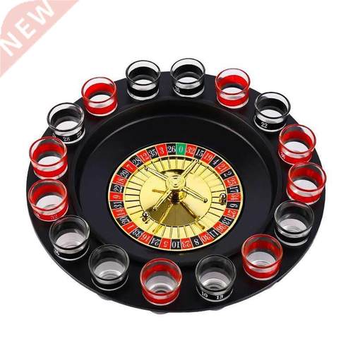 Bar Funny Tools Russia Turntable Shot Glass Drinking Game 16