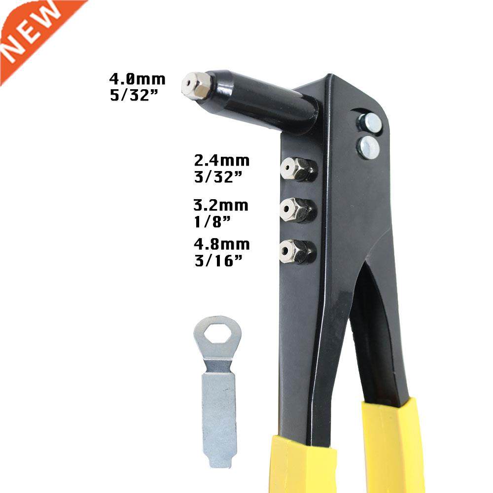 Hevy Duty Riveter Set,Pop Rivet Gun nd 150Pcs Blind Rivets