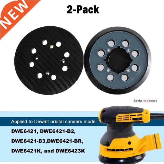 2pcs 5 Inch 8 Holes 125mm Hook Loop Sanding Backing Pad Elec