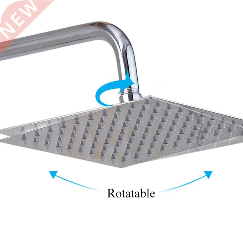 Free Shipping Stainless Steel Chrome Shower Head 6-12 Inch