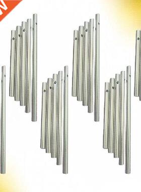 30Pcs Dfferent Length Wnd Chme Tubes Set Slver Tone