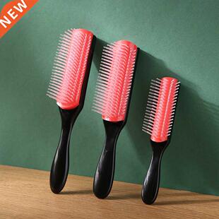 9-Rows Detangling Hair Brush Denman Detangler Hairbrush Scal