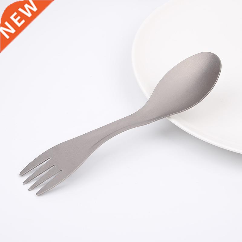 Ultralight Titanium Spoon Fork Spork Outdoor Camping Picnic
