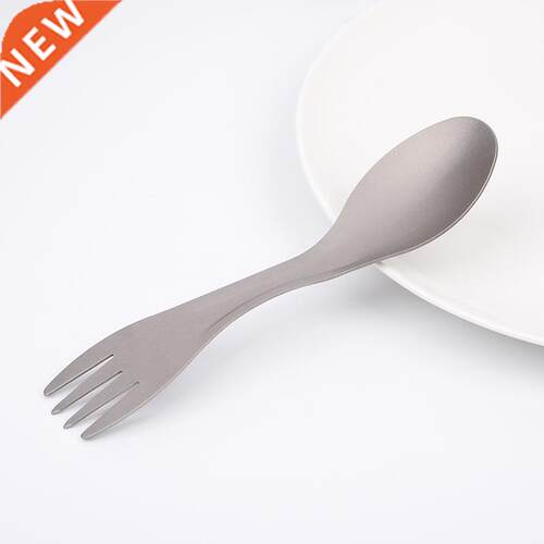 Ultralight Titanium Spoon Fork Spork Outdoor Camping Picnic