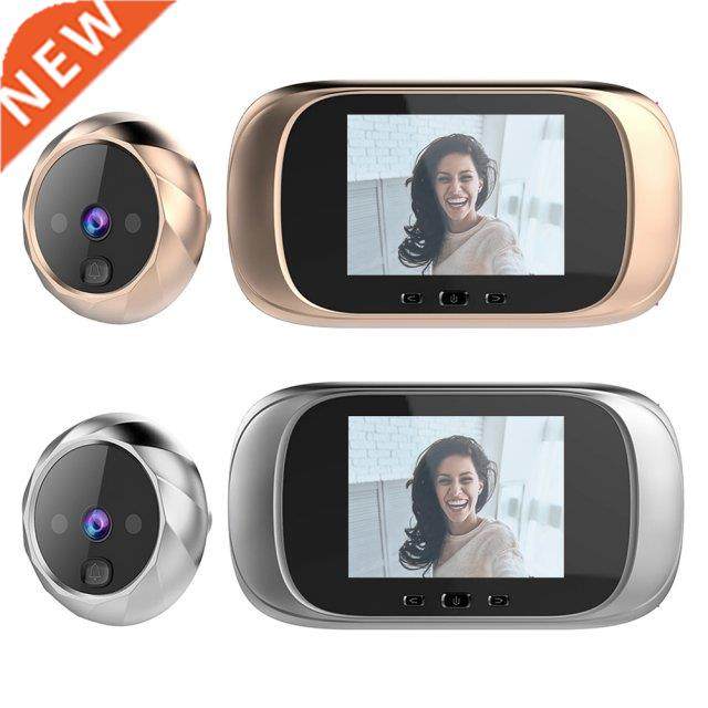 door bell dd1 2.8 inch tft lcd screen digital doorbell 0.3mp