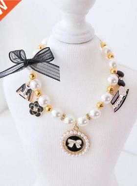 Beutiful Cts Collr Bowknot Skin Friendly Puppy Cts