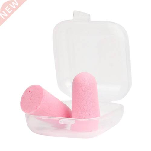 Box-packed 1Pair Soft Foam Ear Plugs Sound Insulation Ear Pr