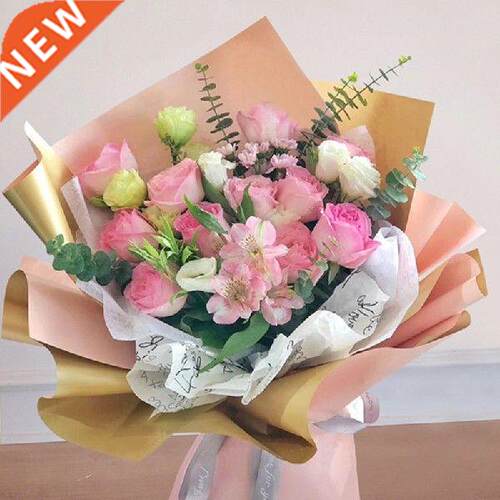 20pcs Tssue Paper Flower Bouquet Wrappng Paper For