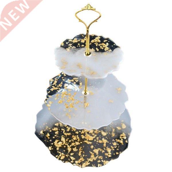 Ins Style Silicone Mold Epoxy Resin Mould 3 Tier Serving