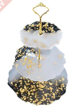 Ins Style Silicone Mold Epoxy Resin Mould 3 Tier Serving