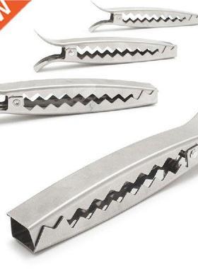 1pcs/2pcs 6.25'' 16cm Vegetable Grll Tongs Stanless Steel