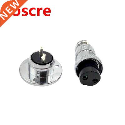 GX20F Cable Connecotor plug with flange socket aviation conn