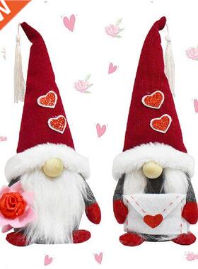 Valentine's Day Love Het Envelope Faceless Doll Gnome