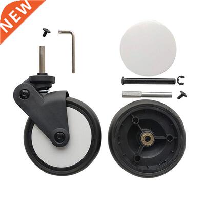 Stroller Wheels PU Tyre Side ver Wheel Axle Compatible Yoya
